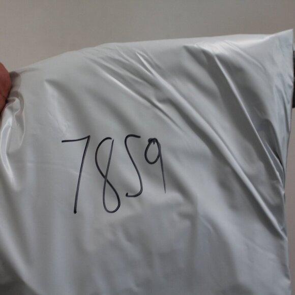 Lands End Blue Button Down Shirt Striped Supima Size 15.5 - Picture 8 of 8